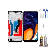 Te Samsung Uyumlu A10s A107f Çıtalı Lcd Ekran Servis + Montaj Kiti