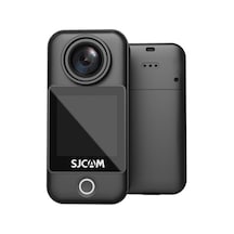 SJCAM C300 Pocket 4K UHD 2160p 154° 1000mAh WiFi 20MP H.265 Hafif Kompakt 30 Metre Su Geçirmez Aksiyon Kamerası Siyah