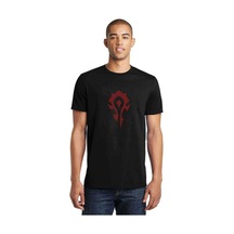 Horde Baskılı Siyah Erkek Tshirt