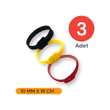 Tek-iş 10 Mm X 19 Cm Kablo Düzenleyici Kablo Bağı Cırt Cırt Bant Sök Tak Kullan 3 Adet