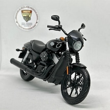 Harley Davidson Street 750 1:12 Diecast Maket Motor Metal Model Motosiklet