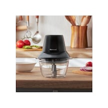 Cam Hazneli Doğrayıcı Rondo 400 W Doğrayıcı Parçalayıcı Siyah Renk Hom End
