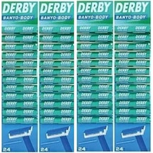 Derby Kartela Banyo Body Tıraş Bıçağı 96'lı