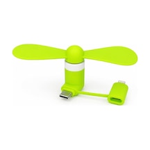 Cep Boy Telefon Soğutucu Fan Sessiz Çalışan Mini Usb Pervane Android İos Uyumlu
