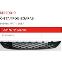 Ön Tampon Izgarası Egea