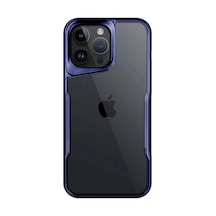 Apple İphone 14 Pro Max Kılıf Boyi Silikon Kapak - Lacivert