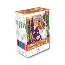 Dünya Çocuk Klasikleri Seti  - 1 (10 Kitap)- Aperatif Kitap