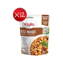 Yayla Yemek Hazır Etli Nohut 250 Gr X12