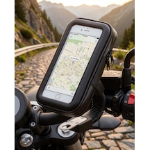 Su Geçirmez Telefon Tutucu Motosiklet Scooter İçin Uczzzt52motortutucu-1 Belirtilmemiş