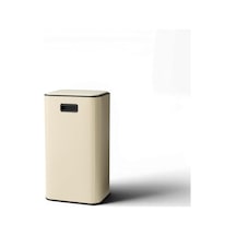 Square Krem Pedallı Çöp Kovası 30 L Diğer