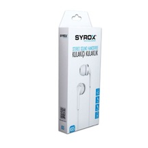 Syrox K65 Mikrofonlu Kulak İçi Kulaklık