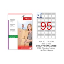 Tanex Tw-2095 Sevkiyat ve Lojistik Etiketi 30x12 mm