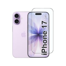 Apple Uyumlu iPhone 17 Içi Kadife Lansman Kılıf Ve 5d Tam Kaplayan Cam Ekran Koruyucu Lacivert