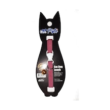 Pati Yavru Köpek Ve Kedi Boyun Tasması Ayarlanabilir Düz Fuşya