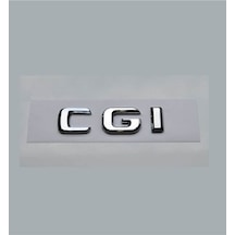 Mercedes W212 Cgi Arka Bagaj Yazısı Krom