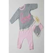 Subebek Babyim 0-6 Ay Kız Bebek 3 Lü Takım (395010892)