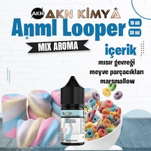 Akn Kimya Anml Looper Mix Aroma Meyveli Mısır Gevreği Gıda Aroması 10 Ml