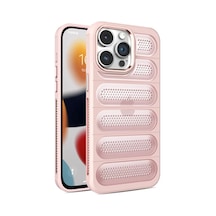 Newface Apple İphone 15 Pro Max Kılıf Airmax Silikon Kapak - Pembe