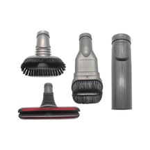 Rogfer Xd973 4'ü 1 Arada Yuvarlak Fırça + Sert Fırça + Yatak Fırçası + Elektrikli Süpürge Parçaları Kitleri İçin Konektör Diğer