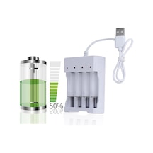 Ulzyvf Yuvalı Ve Şarj Şarj No.3-usb Koruması Kısa Hızlı Devre Cihazı Akü Aaa Aa 4 İu