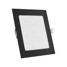Ycl Alp-3212 12 Watt Sıva Altı Kare Siyah Kasa Panel-4000k Siyah