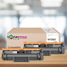 136a-w1360a Muadil Toner - Çipli 2'li Paket Hp Uyumlu/ M211 / M236