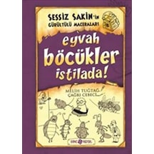 Sessiz Sakin'in Gürültülü Maceraları 8 - Eyvah Böcükler İstilada! - Melih Tuğtağ - Genç Hayat