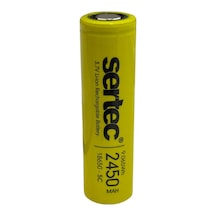 Büro Ev Ofis Cihazı İçin 18650 3.7v 2450mah 5c Li-ion Şarj Edilir Pil