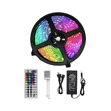 Rgb Led Strip 5 Metre Kumandalı 5050 Şerit Led Dekorasyon Işığı -