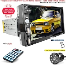 7 İnç Ekran Double Teyp Şahın Tofaş Model +8led Gece Görüş Kamera