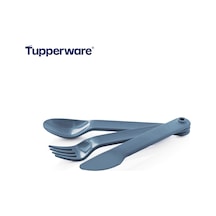 Kaşık Bıçak Çatal Mavi Servis Seti Mavi