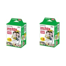 Fujifilm Instax Mini 7-8-9-25-70-90 için 2'li Paket 40 Film