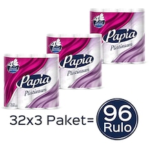 Papia Platinum Tuvalet Kağıdı 3 x 32 Rulo