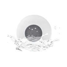 Su Geçirmez Mini Bluetooth Duş Hoparlörü Beyaz Diğer
