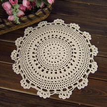 Novahub Beyaz Yastık El Yapımı Yıkanabilir Ev Pamuk Hattı İçecekler Ziyafet İçin Yastık Bardak 15cm Beyaz Beyaz