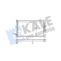Skoda Superb 1 Motor Radyatoru 1.9 Tdi 2007-2008 Bpz Kale 367500
