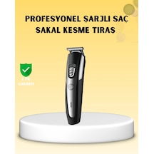 Znv Zenvia Mey İthalat Profesyonel Saç Ve Sakal Kesme Tıraş Makinesi Kablosuz Ergonomik Tasarım Znv2025 Cmn 1 - 2 Saat