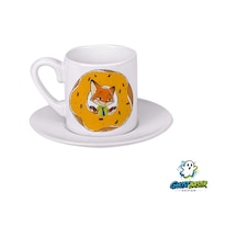 Zootropolis Nick Türk Kahvesi Fincanı 0191 Beyaz