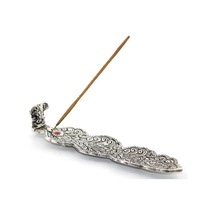 Metal Kayık Ganeşa Tütsülük Tütsülük Buhurdanlık 20 Cm