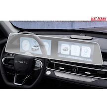 Chery Tıggo 8 Pro Max 2025 Dijital Gösterge Ve Multimedya Uyumlu Mat Ekran Koruyucu