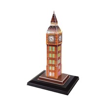 Mey İthalat Cubic Fun 28 Parça 3d Puzzle Big Ben Saat Kulesi