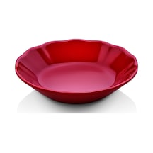 24 Adet 11 Cm Kırmızı Melamin Çay Tabağı Bulaşık Makinesinde Yıkanabilir Dayanıklı Çay Tabak