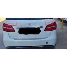 Mercedes B180 Ve Cdı Yeni Nesil Krom Bagaj Yazısı Seti 2'li Paket