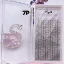 Ellea 7d Çek-bırak Hazır Volüm İpek Kirpik 0.7 D Kıvırım 8-15 Mm