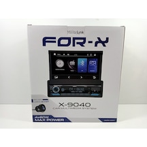 For-x İndash Teyp For-x X-9040 İndash Ekran Teyp Park Kameralı For-x İndash Teyp For-x X-9040 İndash Ekran Teyp Park Kameralı