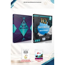 2026-2027 Paraf Yayınları 8. Sınıf 2 Kitap Seti - Matematik Lgs Mor + Iq