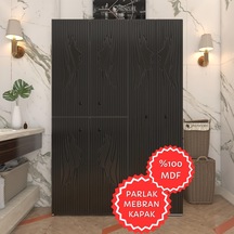 Kenzlife Membran Çamaşır Kurutma Makinesi Dolabı Yaromira Syhbyz Yüzyüze 180 120 64 Mebran Kapak Mdf Gövde Beyaz