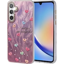 Samsung Galaxy Uyumlu , A34 5g Kılıf Blade Aynalı Desenli Kapak - Desen 8