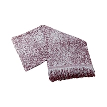 Pamuklu Kaymaz Ebruli Koltuk-çekyat Örtüsüü 15 Renk - Bordo Bordo