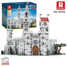 Reobrix 55016 Kral Kalesi Yaratıcı Yapı Blok Seti Building Blocks King's Castle - 3999 Parça